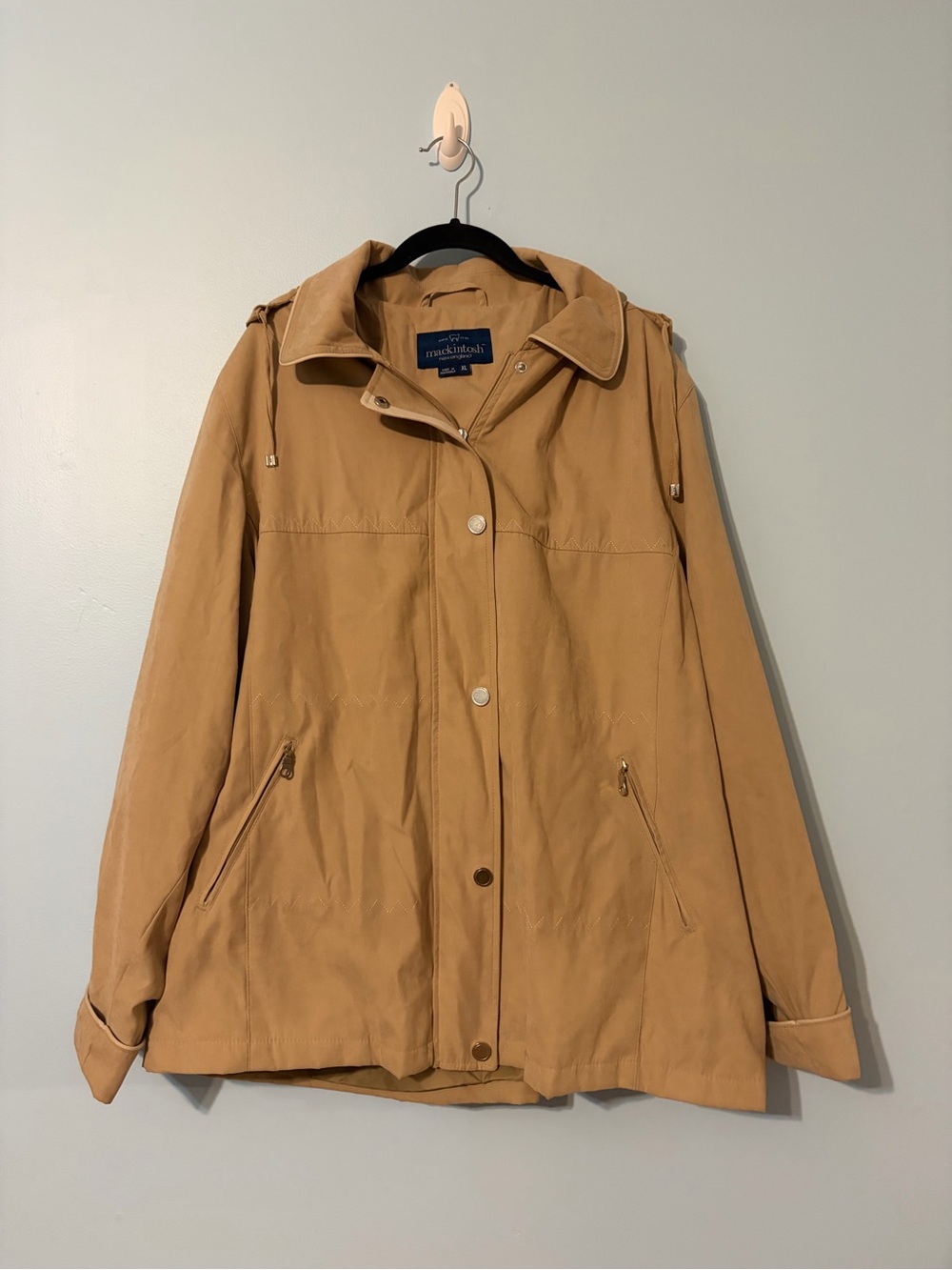 Mackintosh Tan Hooded Jacket - Women